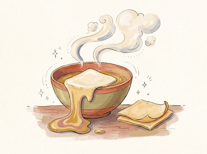 A slice of cheese