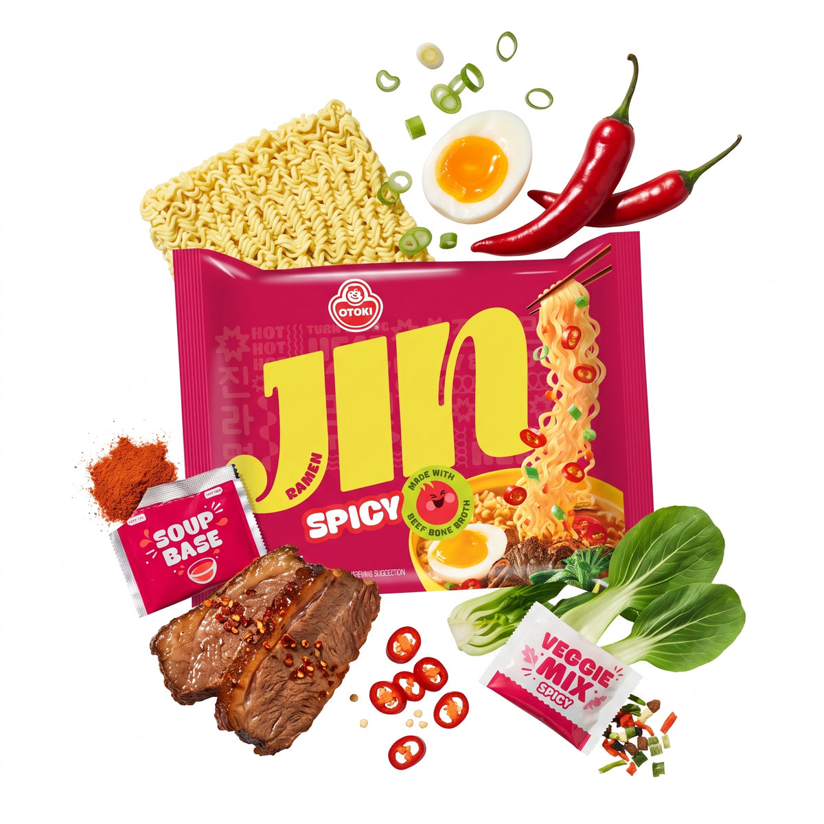 Jin Spicy Ramen - 120g